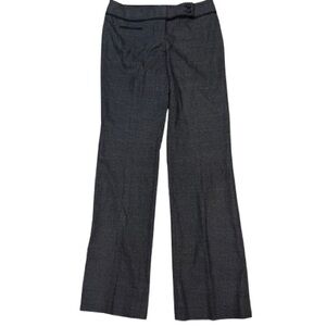 Classiques Entier Charcoal Plaid Bootcut Trousers Size 2